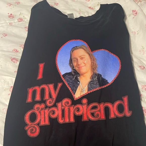Jake Kiszka “I Love My Girlfriend” Tee - Picture 1 of 3
